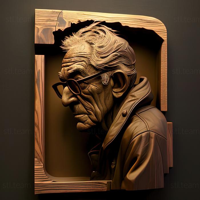 3D модель Бен Аронсон, американский художник (STL)